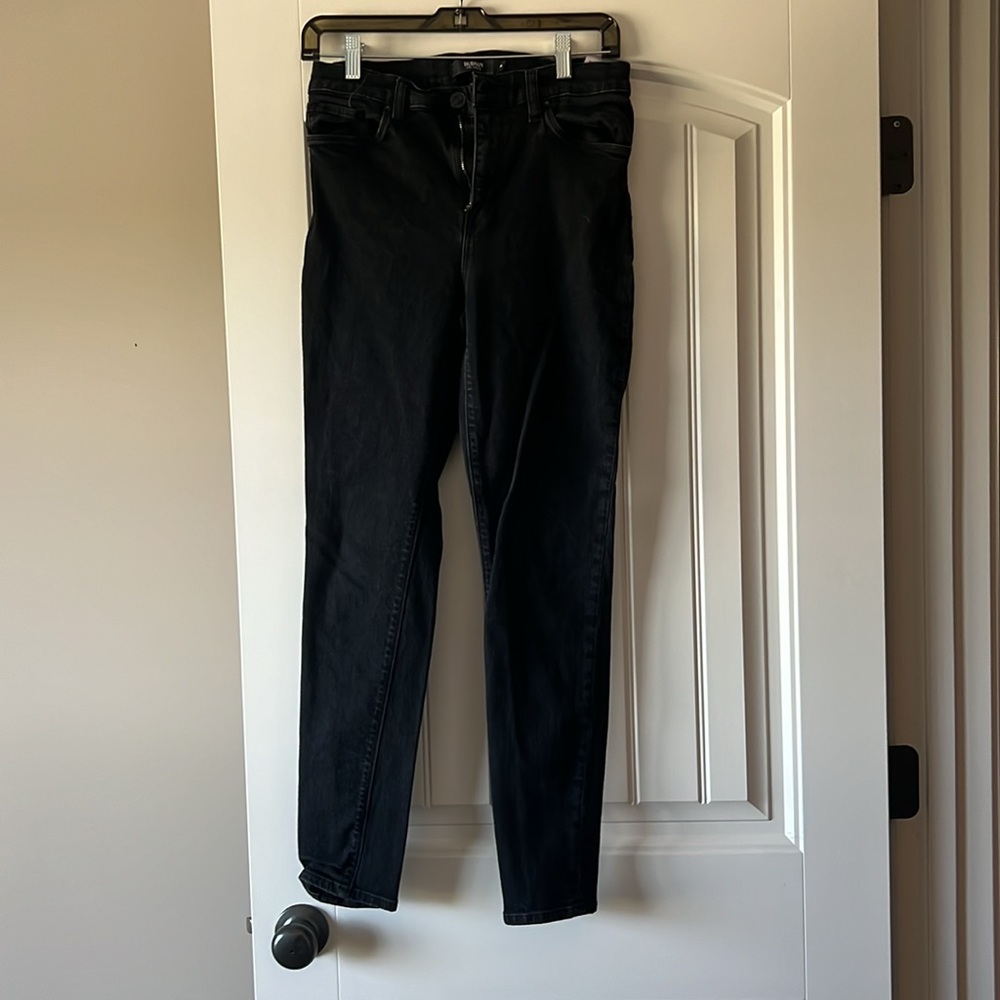 Hudson black skinny jeans